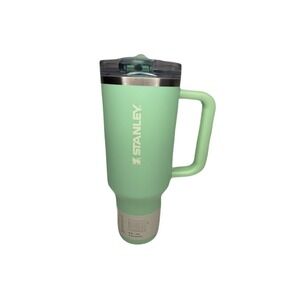 Stanley 40oz Quencher H2.0 ProTour Tumbler Pistachio Pastel Green Flip Straw